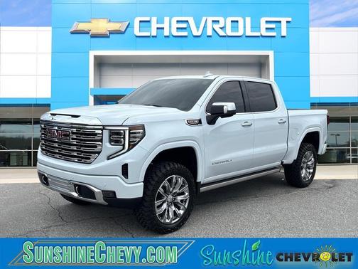 Glacier White 2026 GMC Sierra 1500 Denali