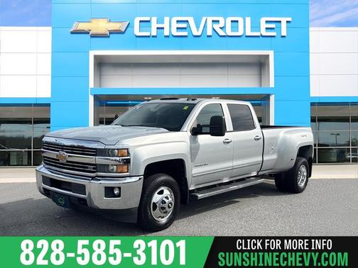 Silver Ice Metallic 2015 Chevrolet Silverado 3500 LTZ