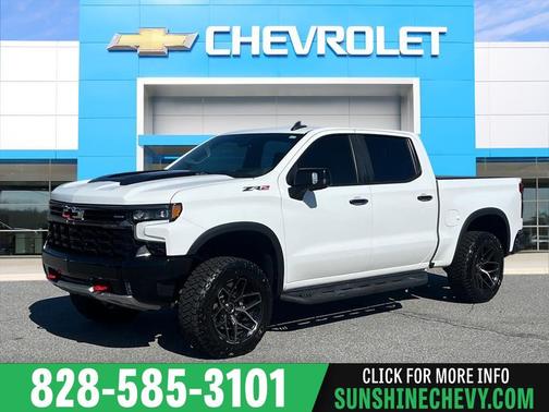 Summit White 2023 Chevrolet Silverado 1500 ZR2