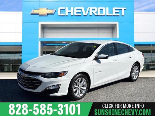 Summit White 2023 Chevrolet Malibu LT