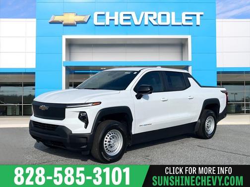 Summit White 2026 Chevrolet Silverado EV WT