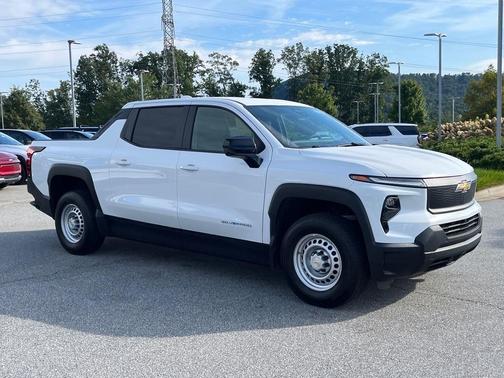 White 2026 Chevrolet Silverado EV WT