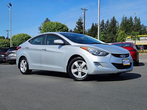 Shimmering Air Silver 2013 Hyundai ELANTRA GLS