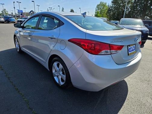 Shimmering Air Silver 2013 Hyundai ELANTRA GLS