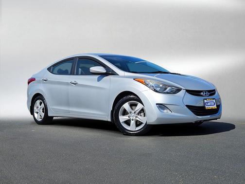 Shimmering Air Silver 2013 Hyundai ELANTRA GLS