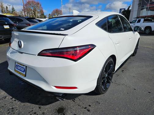Platinum White Pearl 2026 Acura Integra FWD A-Spec