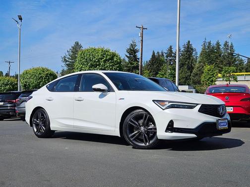 Platinum White Pearl 2024 Acura Integra A-SPEC Technology