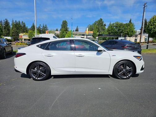 Platinum White Pearl 2024 Acura Integra A-SPEC Technology