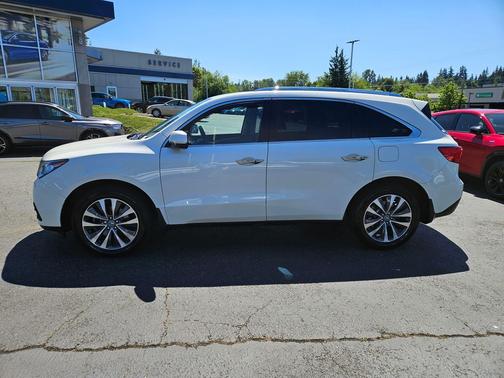 White Diamond Pearl 2016 Acura MDX 3.5L w/Technology Package