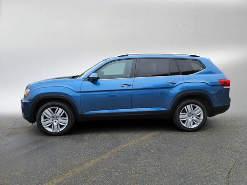 Pacific Blue Metallic 2019 Volkswagen Atlas 3.6L SE w/Technology