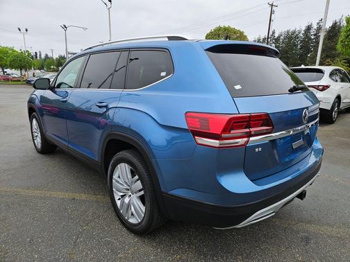 Pacific Blue Metallic 2019 Volkswagen Atlas 3.6L SE w/Technology