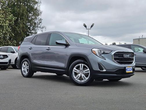 Satin Steel Metallic 2020 GMC Terrain SLE