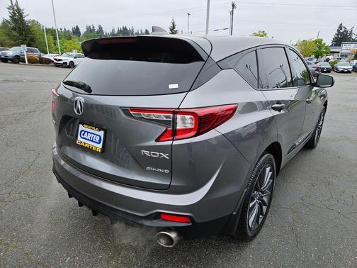 Liquid Carbon Metallic 2024 Acura RDX A-Spec Advance Package