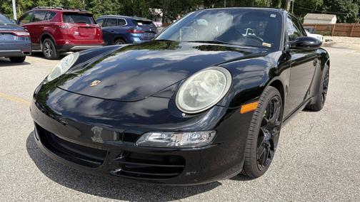 Black 2005 Porsche 911 Carrera