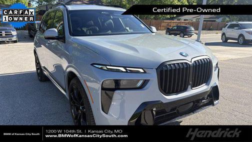 Brooklyn Grey Metallic 2025 BMW X7 xDrive40i