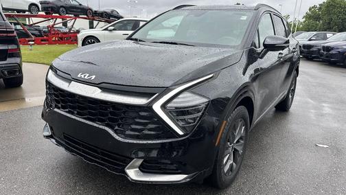 Fusion Black 2025 Kia Sportage Hybrid SX-Prestige