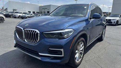 Phytonic Blue Metallic 2022 BMW X5 xDrive40i
