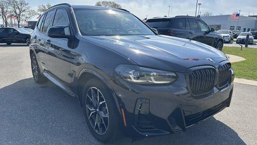 Carbon Black Metallic 2024 BMW X3 M40i