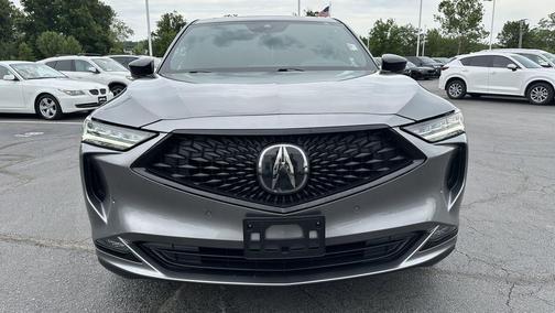 Liquid Carbon Metallic 2023 Acura MDX A-SPEC