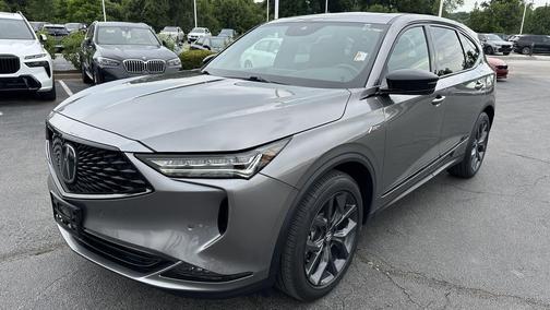 Liquid Carbon Metallic 2023 Acura MDX A-SPEC