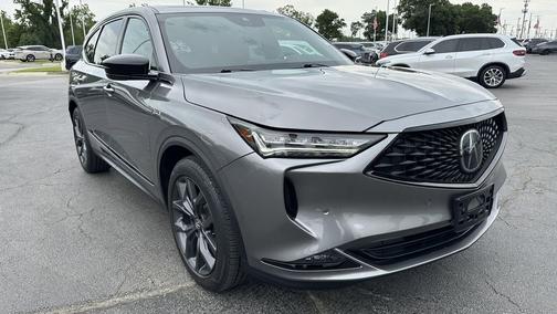 Liquid Carbon Metallic 2023 Acura MDX A-SPEC