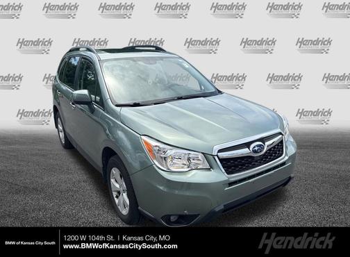 Jasmine Green Metallic 2016 Subaru Forester 2.5i Premium