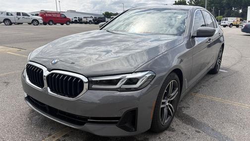 Bernina Grey Amber Effect Metallic 2021 BMW 540 xDrive