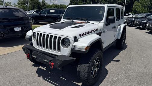 Bright White 2019 Jeep Wrangler Unlimited Rubicon