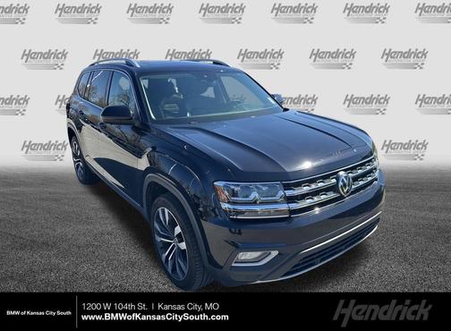 Deep Black Pearl 2019 Volkswagen Atlas 3.6L SEL Premium