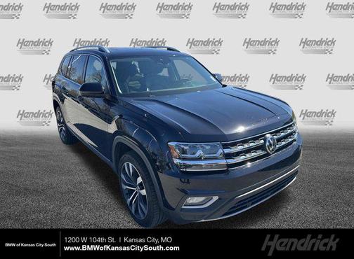 Deep Black Pearl 2019 Volkswagen Atlas 3.6L SEL Premium