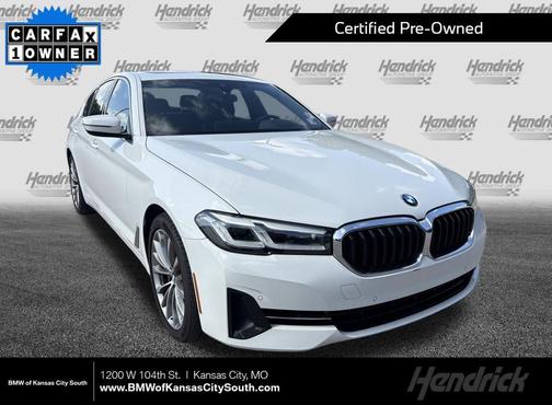 Alpine White 2023 BMW 530 i xDrive