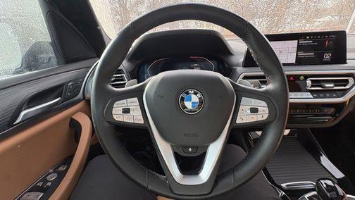 Black Sapphire Metallic 2024 BMW X3 xDrive30i