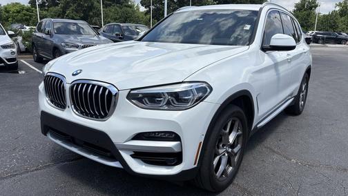 Alpine White 2021 BMW X3 xDrive30i
