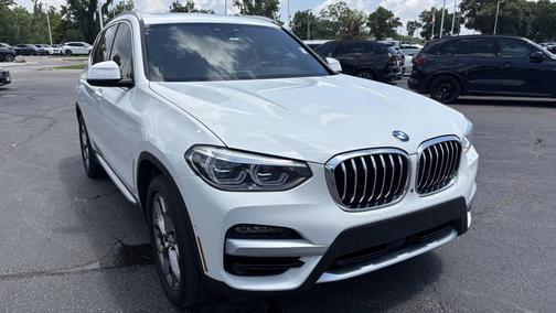 Alpine White 2021 BMW X3 xDrive30i