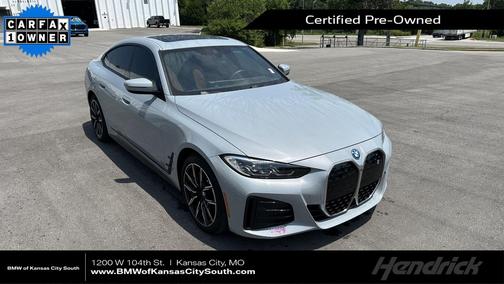 Brooklyn Grey Metallic 2024 BMW i4 Gran Coupe xDrive40