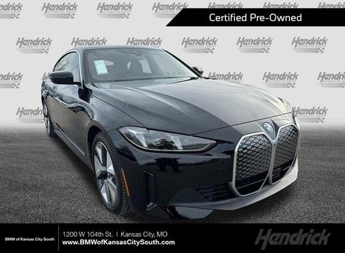 Jet Black 2025 BMW i4 Gran Coupe xDrive40