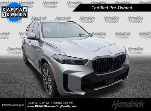 Skyscraper Grey Metallic 2024 BMW X5 xDrive40i
