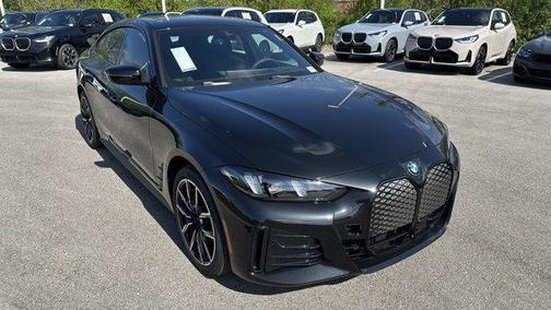 Black Sapphire Metallic 2026 BMW i4 Gran Coupe xDrive40
