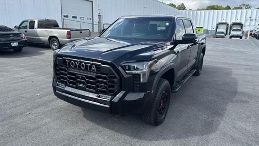 Midnight Black Metallic 2025 Toyota Tundra Hybrid TRD Pro