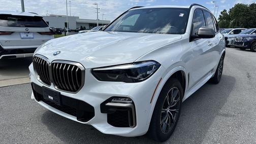 Alpine White 2021 BMW X5 M50i