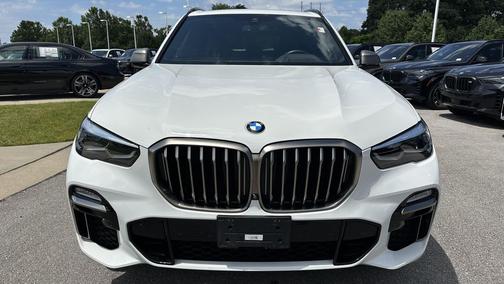 Alpine White 2021 BMW X5 M50i