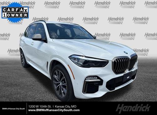 Alpine White 2021 BMW X5 M50i