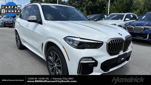 Alpine White 2021 BMW X5 M50i
