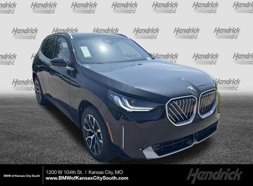 Black Sapphire Metallic 2026 BMW X3 30 xDrive