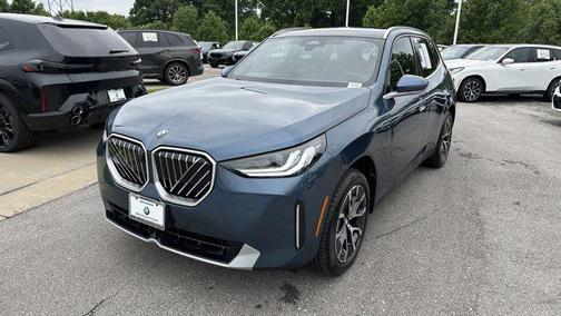 Arctic Race Blue Metallic 2025 BMW X3 30 xDrive