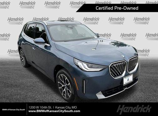 Arctic Race Blue Metallic 2025 BMW X3 30 xDrive