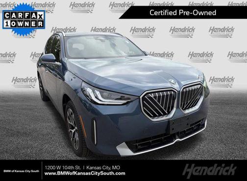 Arctic Race Blue Metallic 2025 BMW X3 30 xDrive