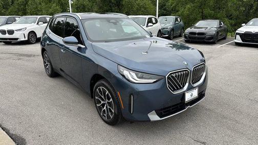 Arctic Race Blue Metallic 2025 BMW X3 30 xDrive