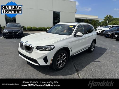 Alpine White 2023 BMW X3 xDrive30i