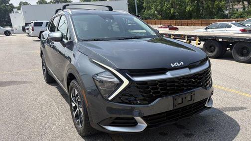 Gravity Gray 2023 Kia Sportage Hybrid EX